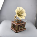 Rechargeable Retro-Style Bluetooth Speaker & Record Player – Mini Stereo Phonograph