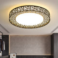 Model 2026 – Sufitowa lampa LED: Okrągła oprawa o pełnym spektrum światła, idealna do salonów, sypialni i jadalni; design „Ptasia Gniazdo” – doskonały wybór do przedpokojów i na balkony.