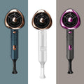 Best-selling cross-border hair dryer (EU/US/UK plugs available)—foldable, household use, 110V.