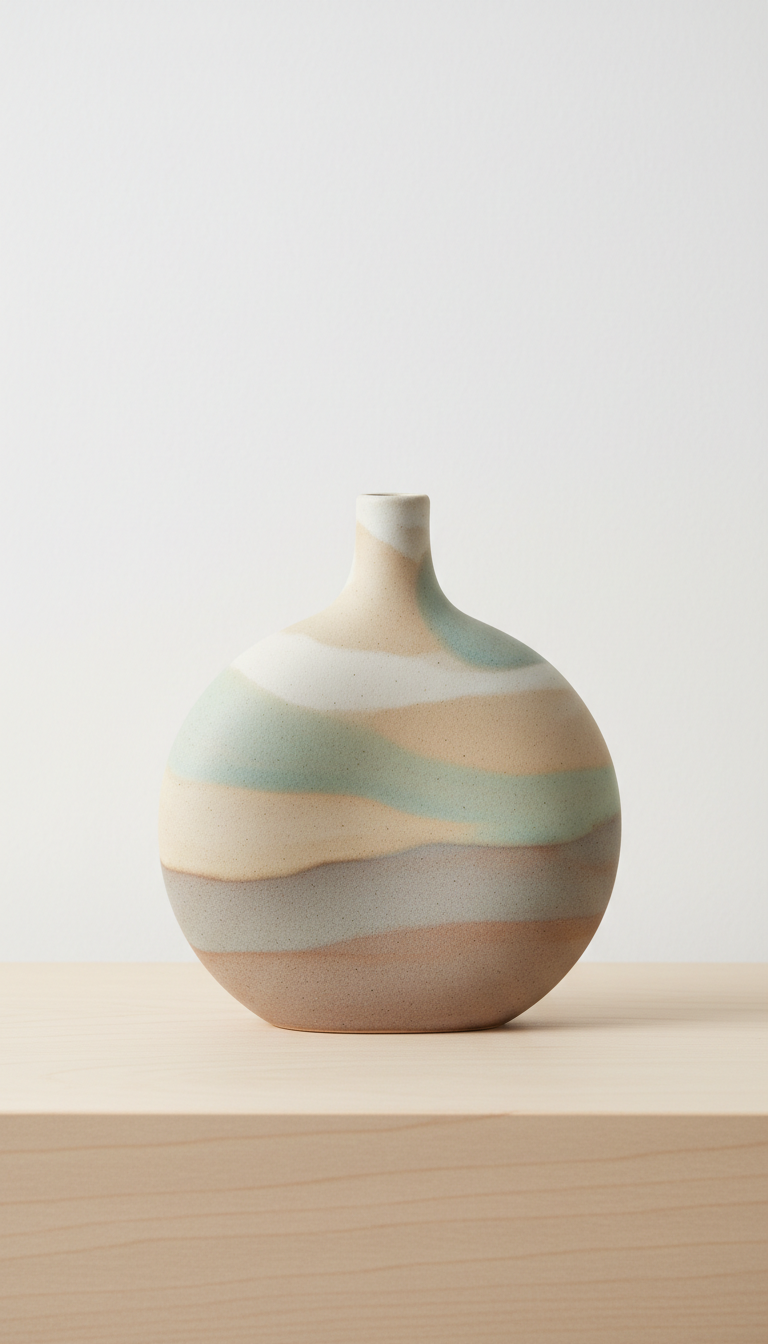 Minimalist Ceramic Decor Vase